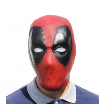 Movie Deadpool Cosplay Mask La…