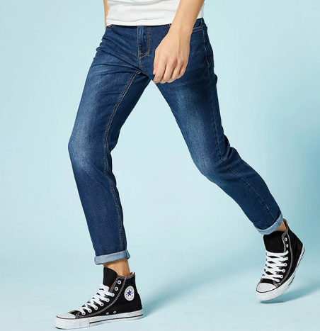 2019 SEMIR jeans for mens slim…