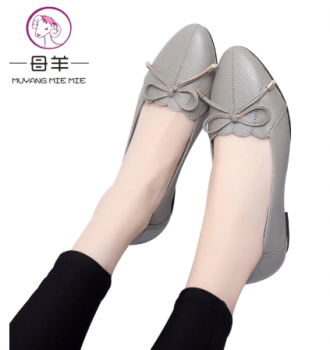 Genuine Leather Women Shoes Wo…