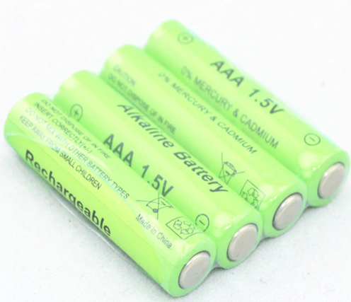 2019 4pcs/lot New Brand AAA Battery 2100mah 1.5V Alkaline AAA rechargeable battery for Remote Contro