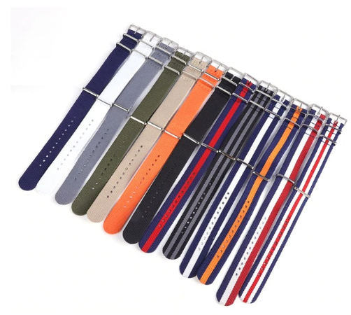 2019 New 18 20 22mm Brand Army Sports nato fabric Nylon watchband accessories Bands Buckle belt For &hellip;