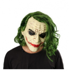 Joker Mask Movie Batman The Dark Knight Cosplay Horror Scary Clown Mask with Gre&hellip;