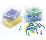 Dental Wedges Medical Plastic Arc Concave Design Diastema Wedges With End Circular Hole Dentist Care&hellip;