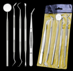 Dental Mirror Stainless Steel Dental Tool Set Mouth Mirror Dental Kit Instrument&hellip;