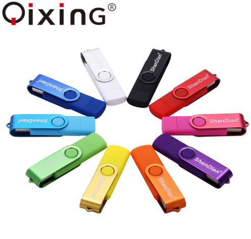 QIXING USB flash drive OTG high Speed drive 64 GB 32 GB 16 GB 8 GB 4GB external &hellip;