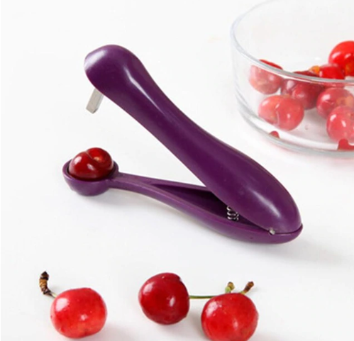 Stainless Steel Cherry Pitter Fruit Core Seed Remover Tools Cherries Corer Fruit Tool Gadgets Kitche