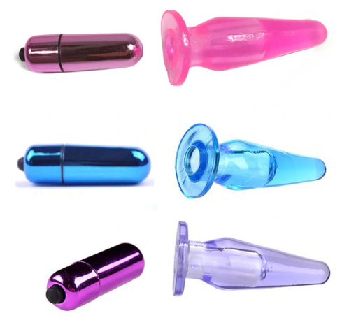 New 2019 Vibrator Sex Toys for Woman Clitoris Massager Waterproof Anal Beads Dildo Vibrator Butt Plu