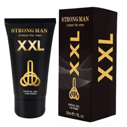 New Strong Man Titanium Gel Xxl Cream Penis Enlargement Cream Increase Growth Dick Size Titan Extend