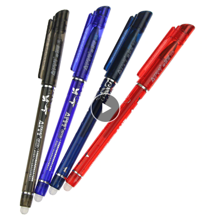 New 2019 1 Pcs Erasable Gel Pen Refills Is Red Blue Ink Blue And Black A Magical Writing Neutral Pen