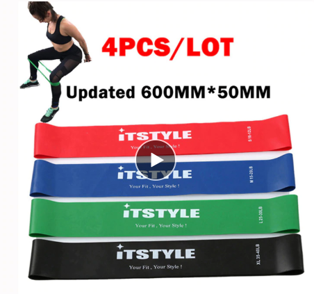 New 2019 Resistance Bands Set 10 Levels Available Latex Gym Strength Training Fitness Equipment Expa