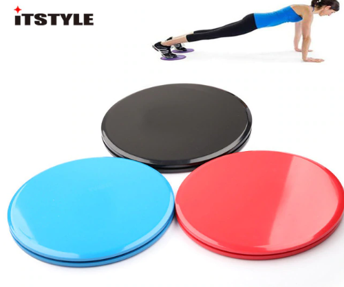 New 2019 ITSTYLE 2PCS/LOT Gym Abdominal Exercise Equipment Gliding Disc Fitness Tools Fitness Glidin&hellip;